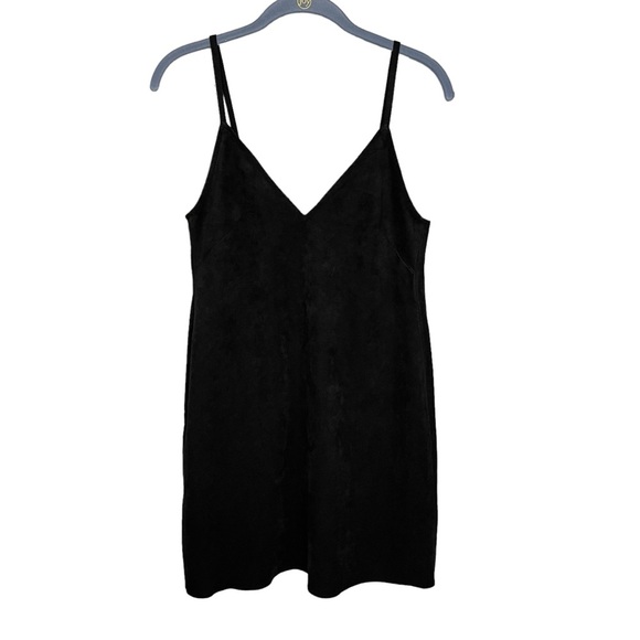 Aritzia Dresses & Skirts - Aritzia Wilfred Free dress faux suede black slip women’s size xs